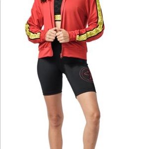 NW ZUMBA SPREAD LOVE ZIP UP JACKET SZ XS